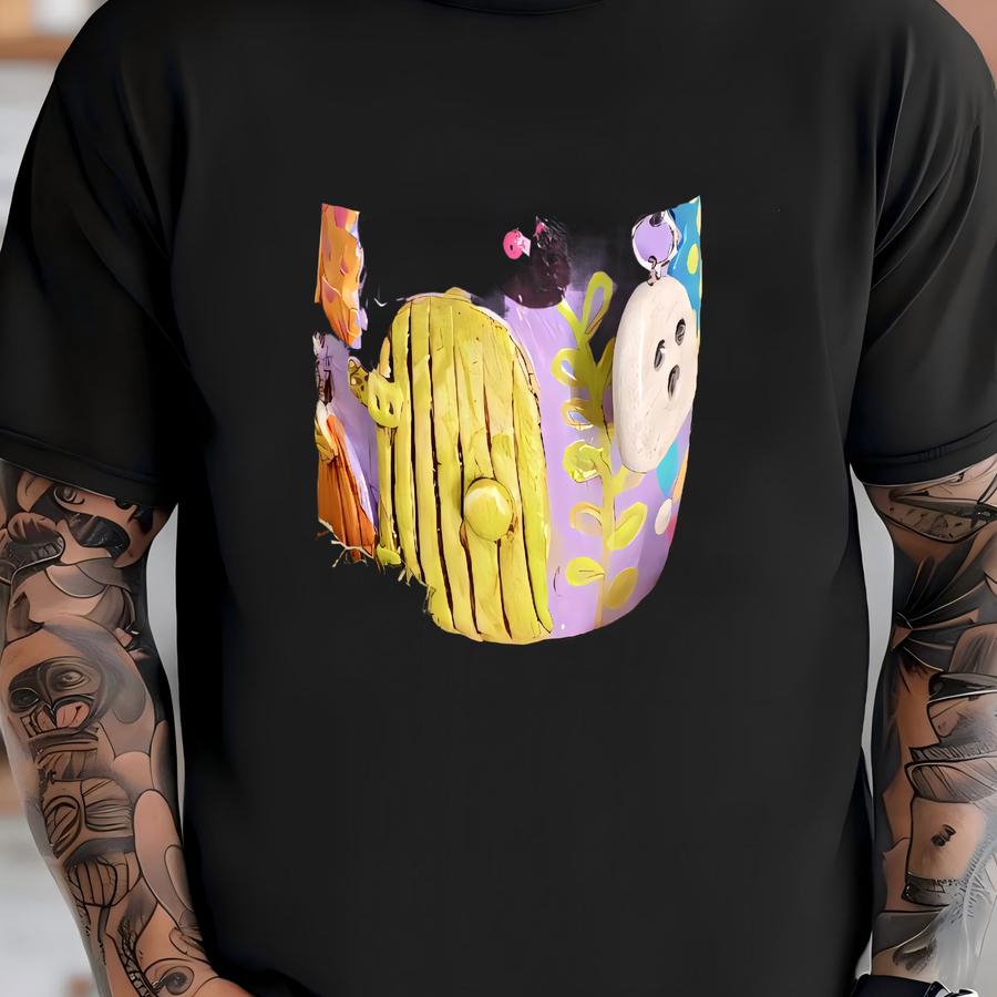 Witchy Daycare Gnome Home - Fairy House - Halloween Decor - Halloween Village T-shirt