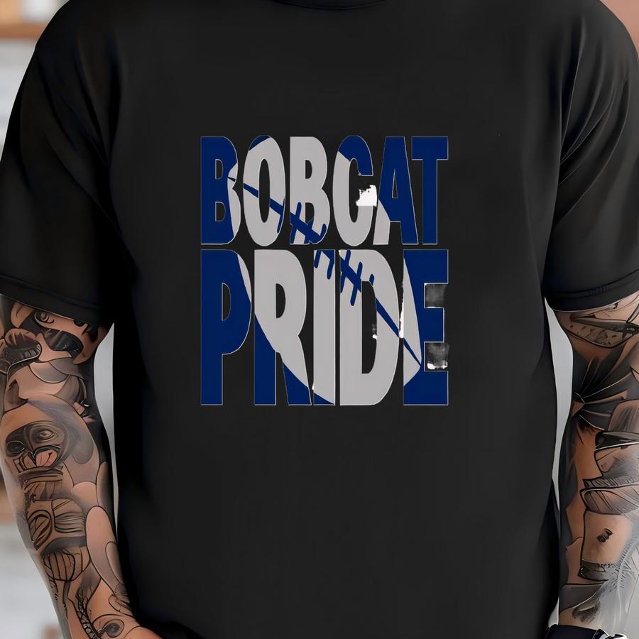 Bobcats Mascot- School Team Hoodies/tops T-shirt