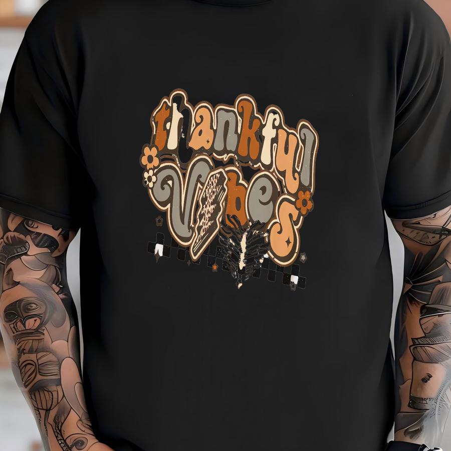 Retro Fall Shirt Funny Thanksgiving Shirts Family Matching Shirts Funny Family Shirts Friends Thanksgiving Shirts Punk Rock Skeleton Shirt T-shirt