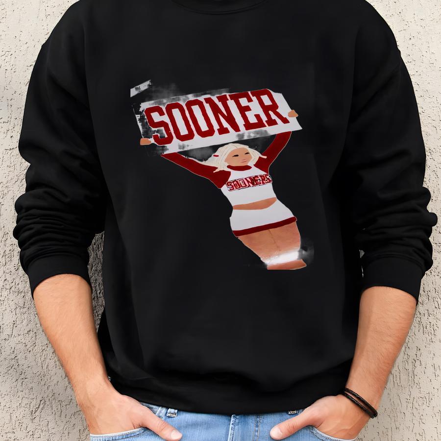 Custom Drawn Button 2.25/ 3 Inch Sweatshirt