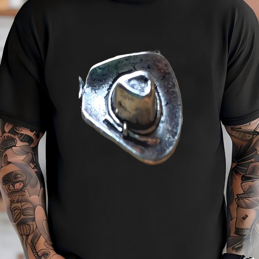 Cowboy Hat Earrings, Cowgirl Earrings, Texas Earrings, Western Rodeo Outfit, Southwest, Simple Silver Drop Dangle, Stocking Stuffers, E47 T-shirt