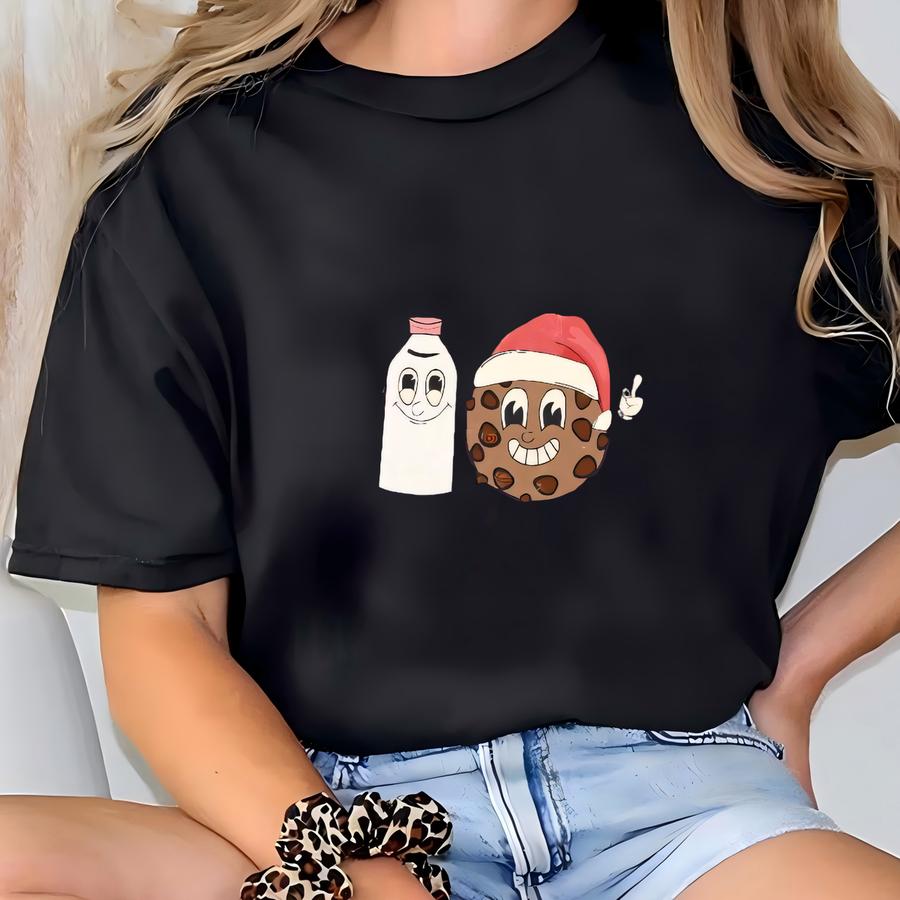 Funny Christmas Sweatshirt Retro, I Put Out For Santa, Holiday Unisex Sweatshirt T-shirt