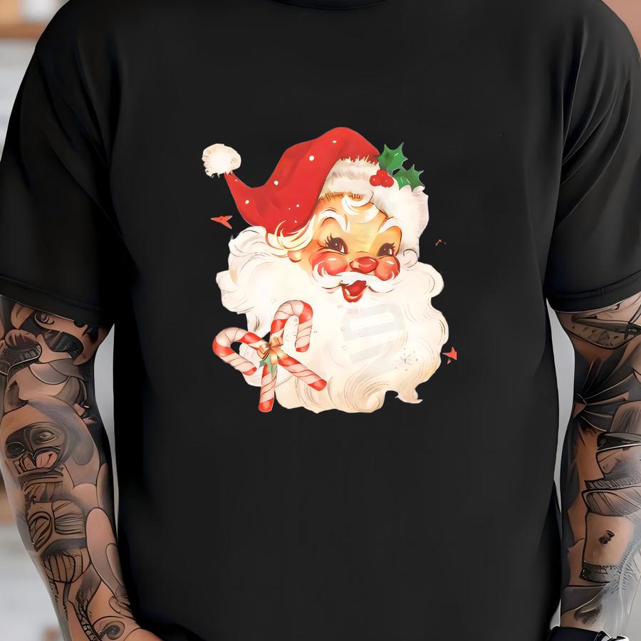 Kids Christmas Sweatshirt Retro Santa Christmas Sweatshirts Cute Ugly Christmas Sweater Shirt Santa Shirts Retro Christmas Crewnecks Hoodies T-shirt