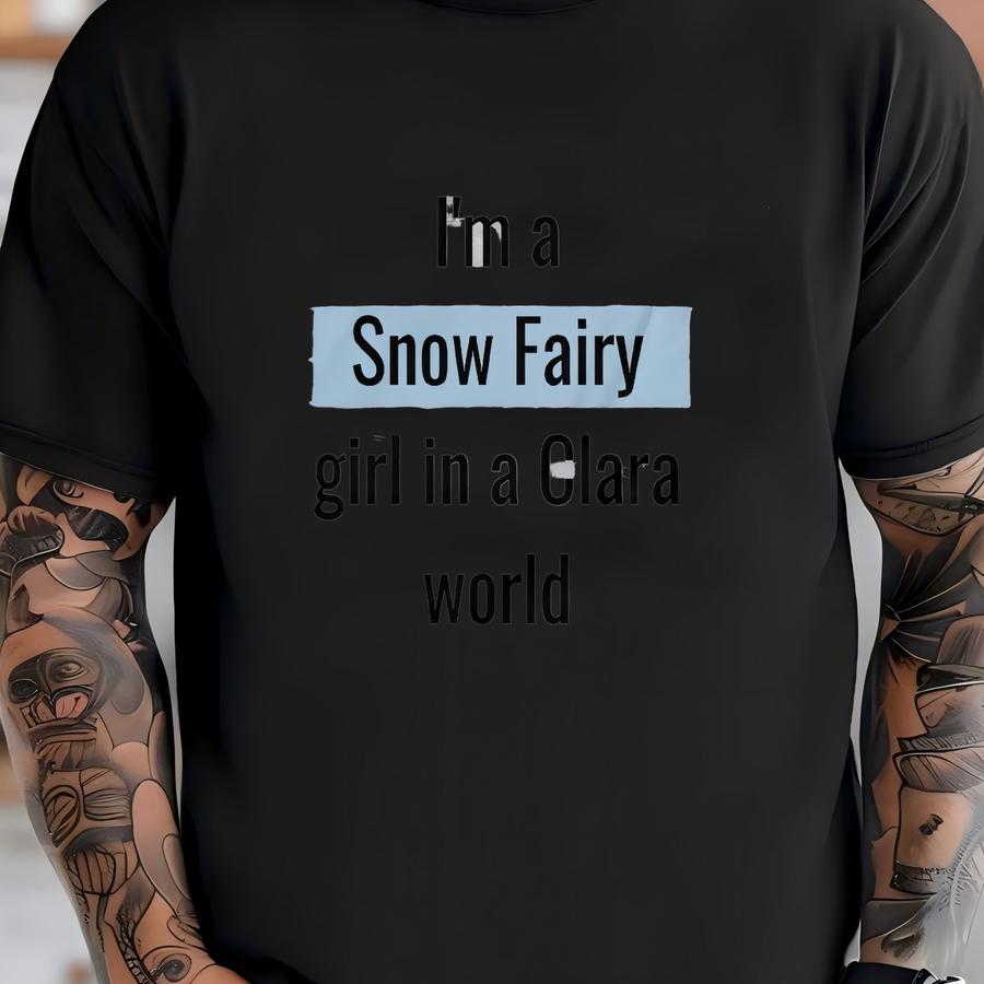 Snow Fairy Sweatshirt The Nutcracker Ballet, Dancer Gift, Recital, Rehearsal Sweatshirt T-shirt