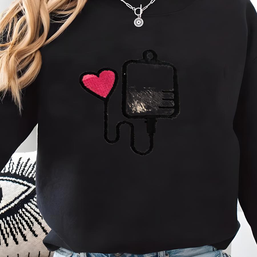Gift For Infusion Nurse, Personalized Pullover Sweatshirt Or Full Zip Jacket, Iv Nurse, Infusion Specialist Nurse, Crni, Ivrn Sweatshirt Gift For Infusion Nurse, Personalized Pullover Sweatshirt Or Full Zip Jacket, Iv Nurse, Infusion Specialist Nurse, Crni, Ivrn Sweatshirt