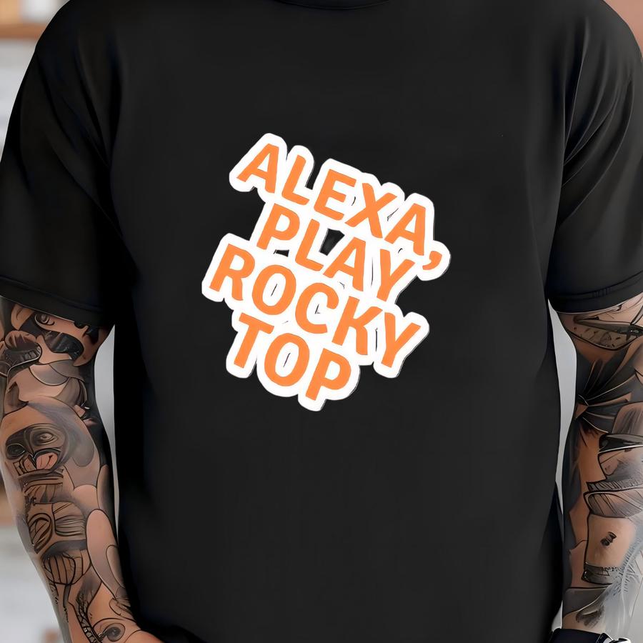 Alexa, Play Rocky Top Sticker T-shirt