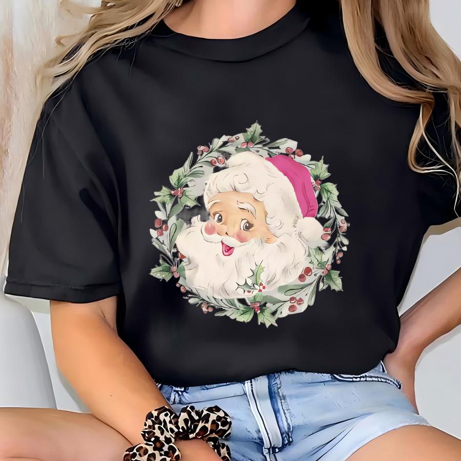 Vintage Santa Heavy Cotton Tee T-shirt