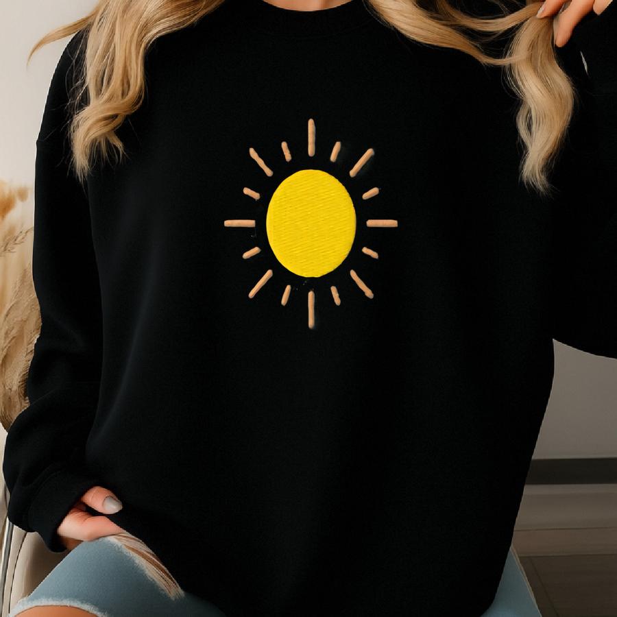 Sun Sweatshirt, Sunshine Crewneck Sweater, Sunshine Shirt, You Are My Sunshine Shirt, Custom Sweater Sweatshirt