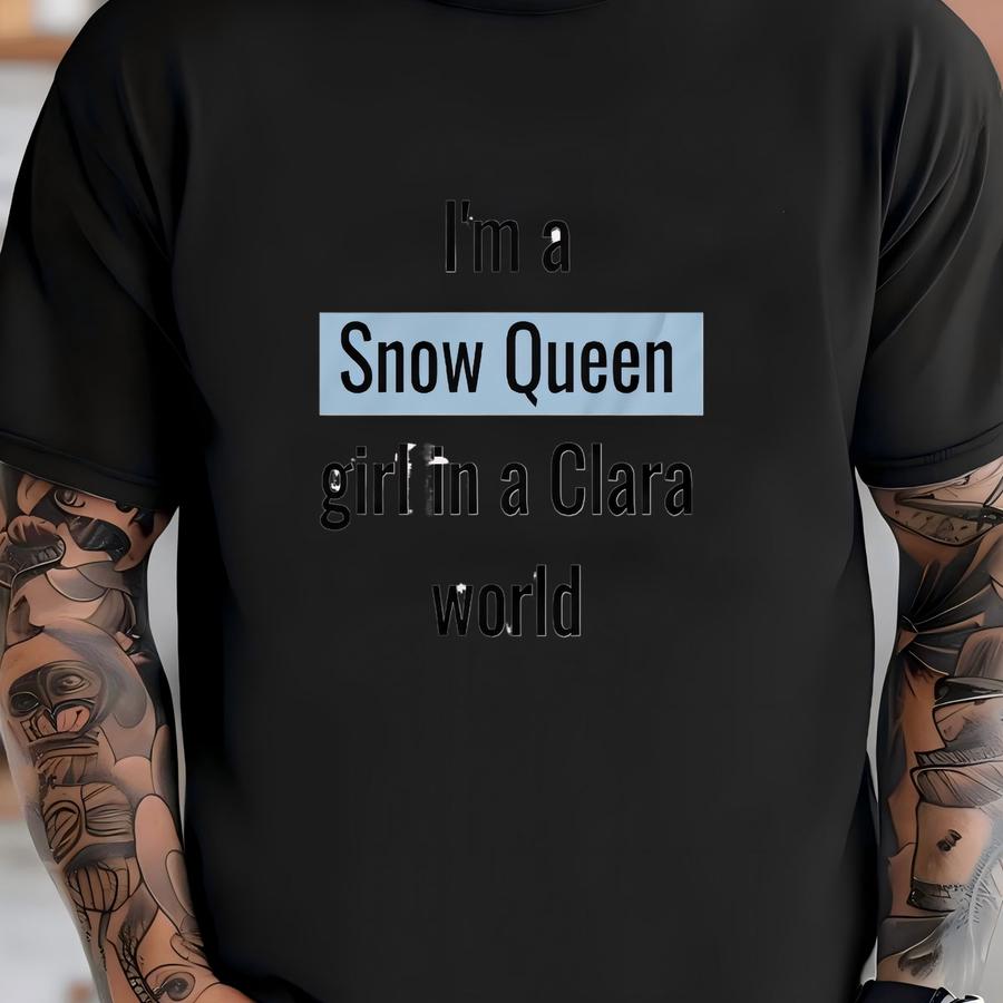 Snow Queen Nutcracker Ballet Sweatshirt, Dancer Gift, Ballerina, Class Warm Up Christmas Rehearsal Shirt T-shirt