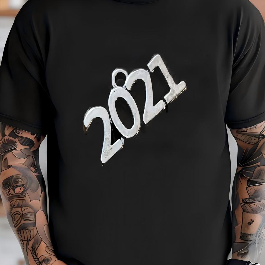 Year Charms: Add-on Date Charm For Ornament Or Necklace T-shirt