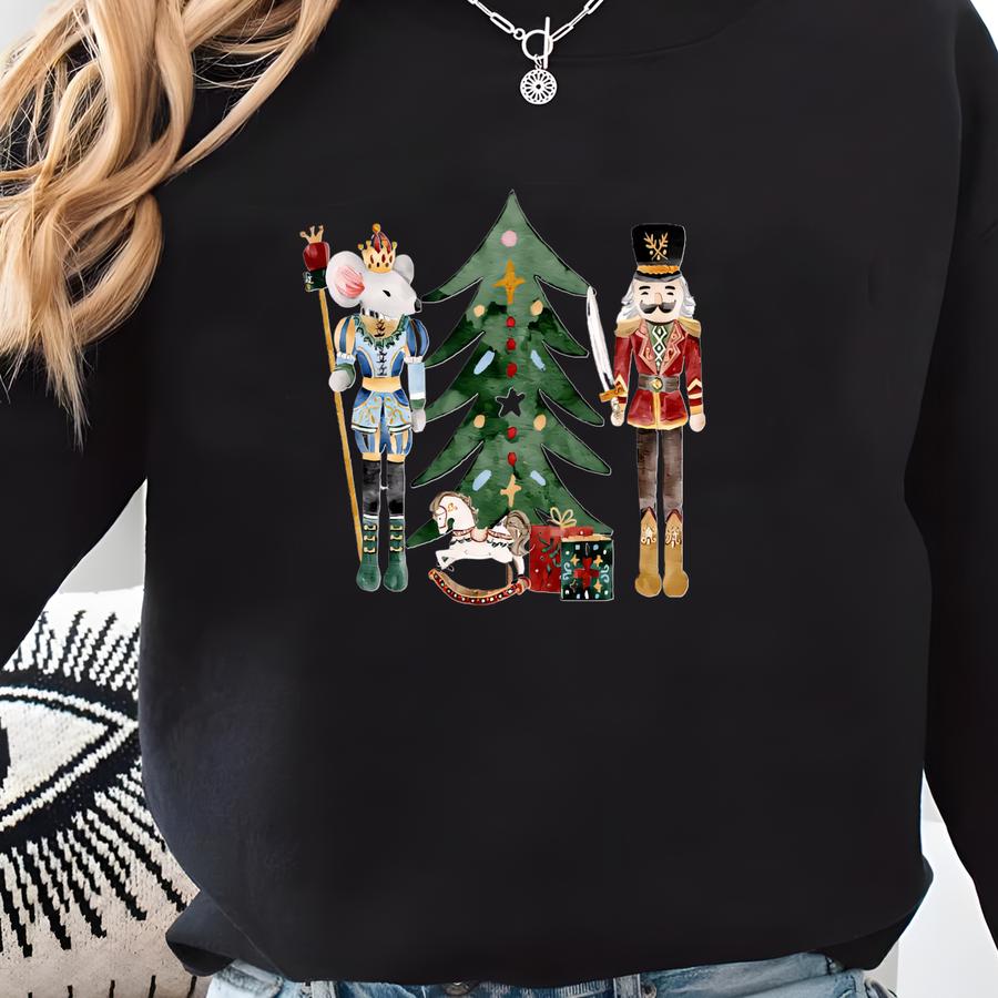 Toy Soldier Nutcracker Ornament, Nutcracker Christmas Ornament For Boys, Nutcracker Keepsake, Nutcracker Ballet Ornament Sweatshirt