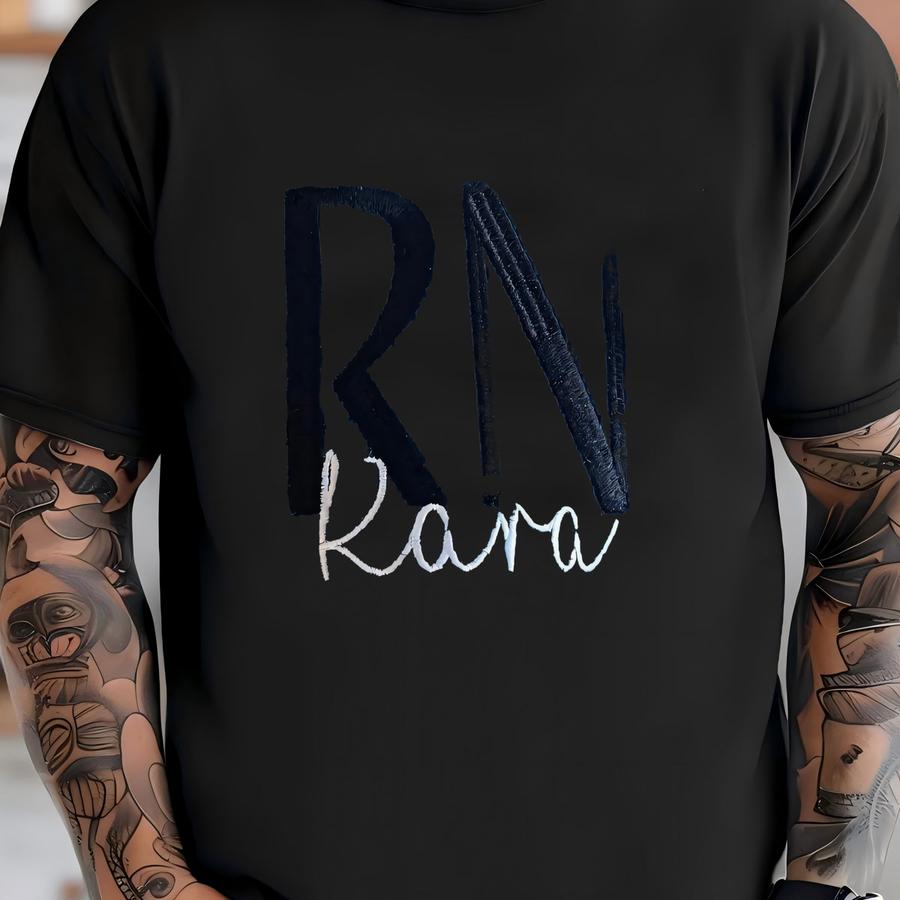 Personalized Rn Full Zip Sweater Jacket: Custom Nurse Gift T-shirt