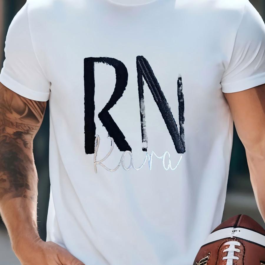 Personalized Rn Full Zip Sweater Jacket: Custom Nurse Gift T-shirt Personalized Rn Full Zip Sweater Jacket: Custom Nurse Gift T-shirt