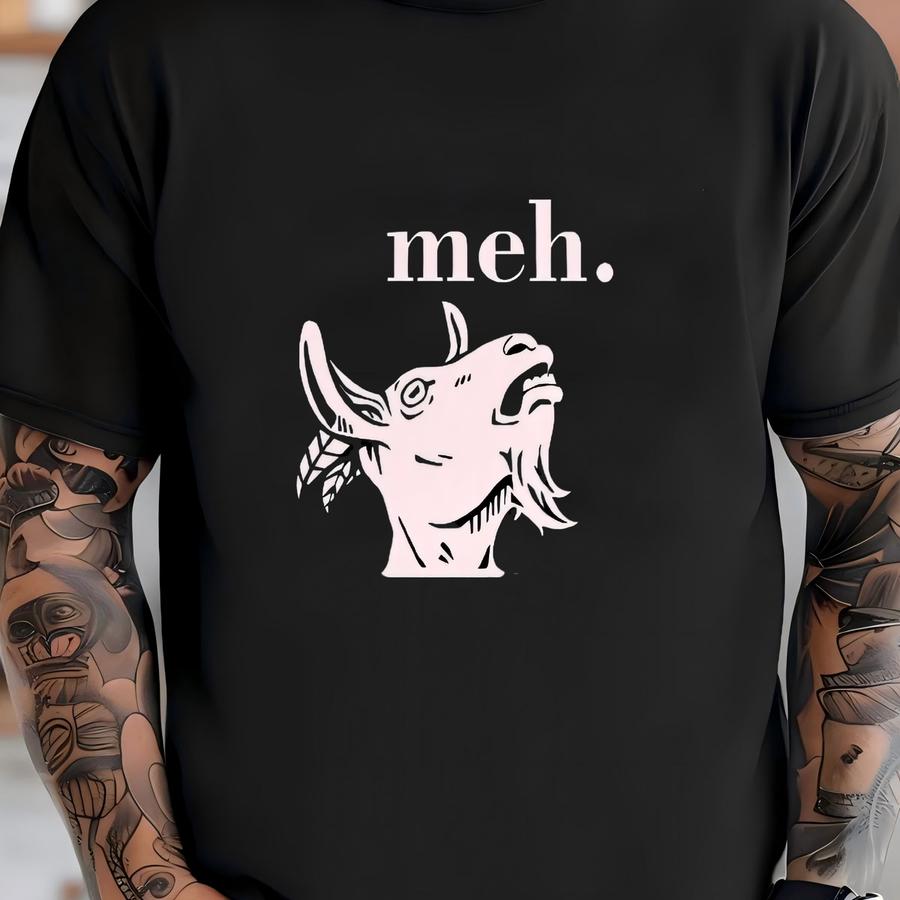 Cool Goat Shirt, Meh Goat Hoodie, Funny Animal Shirt, Farm Animal Tee, The Goat Hoodie, Cool Animal Gifts T-shirt