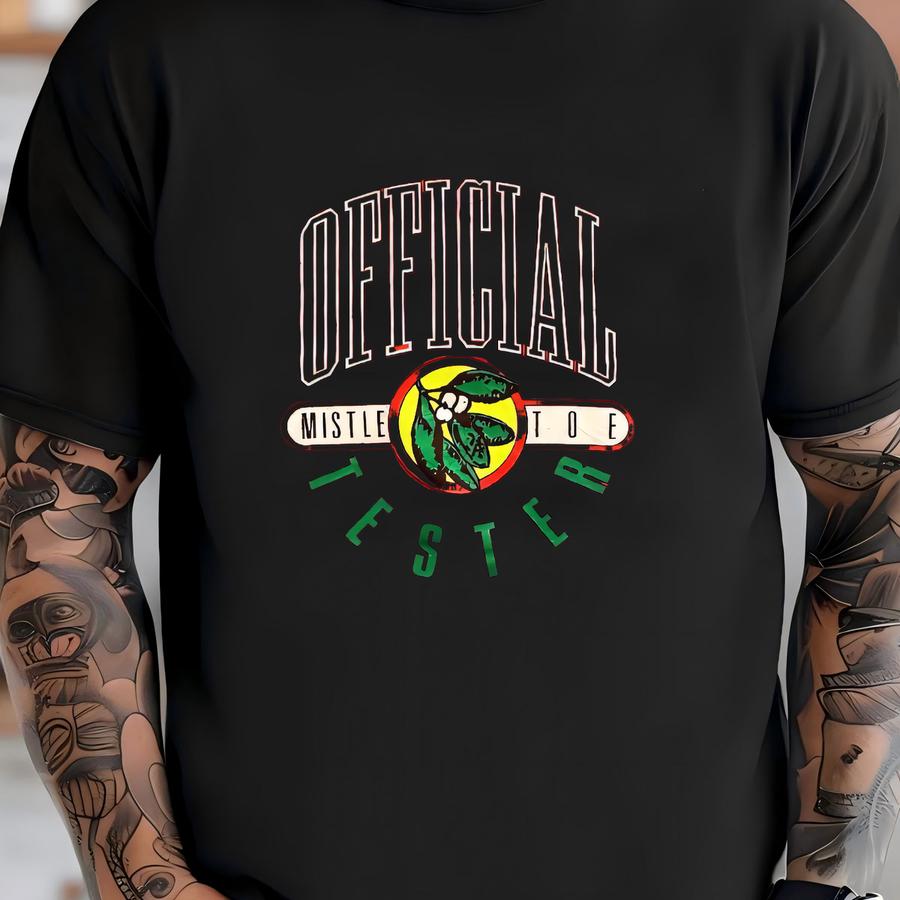 Vintage 90s Official Mistletoe Tester Spellout Crewneck Swestshirt M-l Size T-shirt