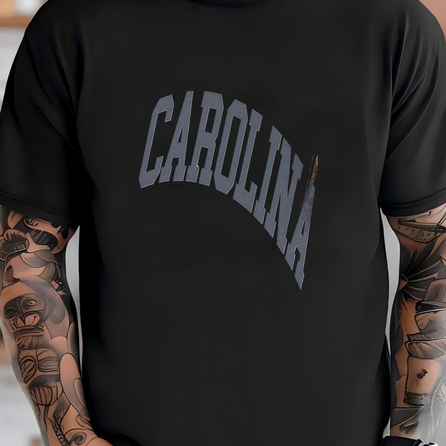 Carolina Sweatshirt Faded Vintage Aesthetic Style Carolina Crewneck State Sweatshirt Oversized Sweatshirt Tailgate Game Day T-shirt