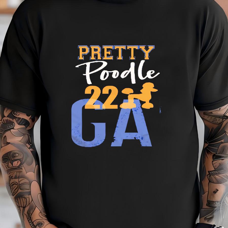 Pretty Poodle / Available In Tee, Crewneck, Hoodie, Tank, Long Sve T-shirt