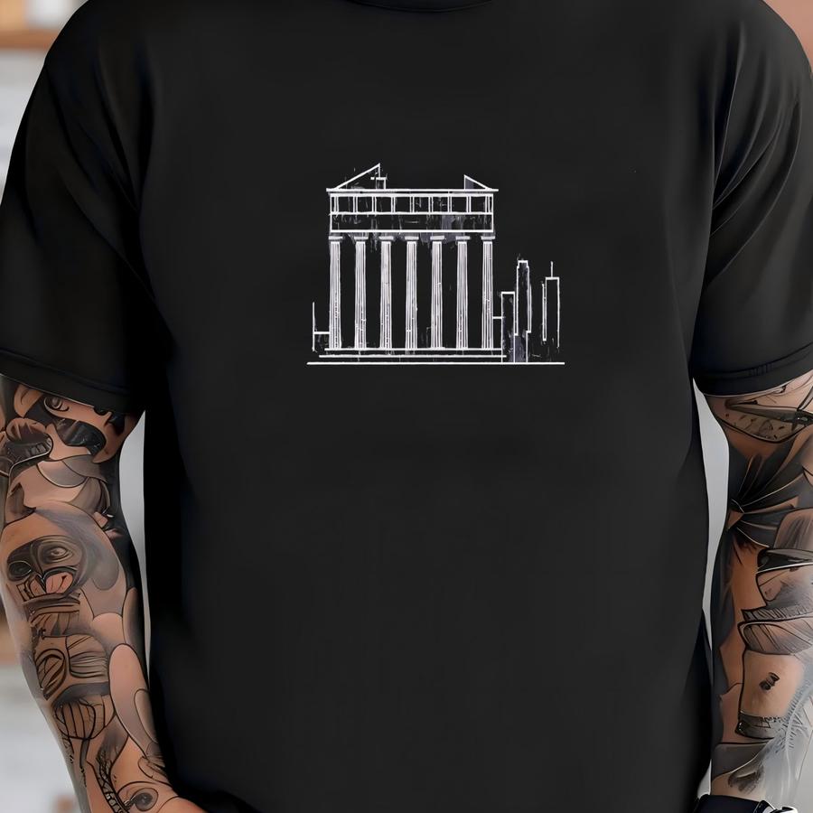 Athens Sweatshirt, Athens Pullover, City Skyline Sweater, Women Crewneck, Men Hoodie Shirt, Travel Souvenir Gift, Cute Vintage Clothing T-shirt