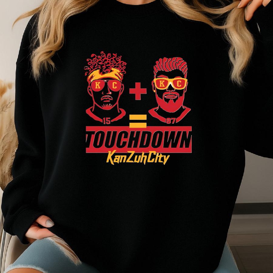 Kansas City Mahomes Kelce Sweatshirt, Kansas City Sweatshirt, Mahomes Kelce Shirt, , Travis Kelce, Kansas City Shirt Gift Sweatshirt