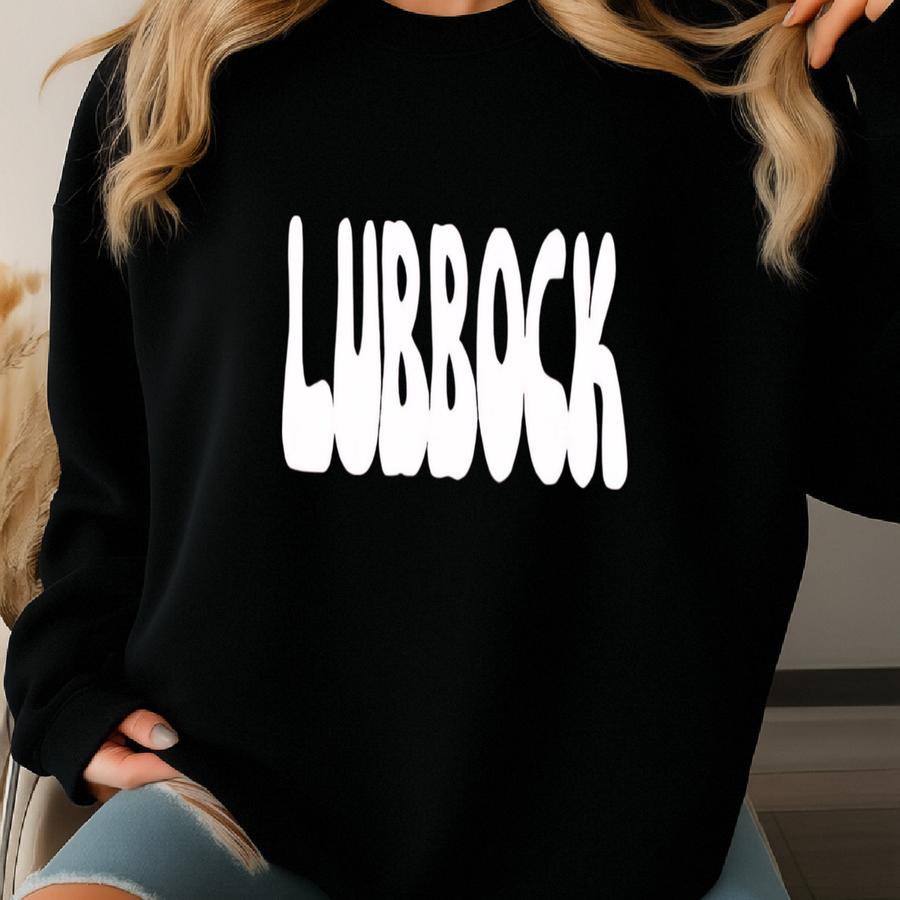 Women's Lubbock, Texas Tech, Red Raider Crewneck Sweatshirt Sweatshirt