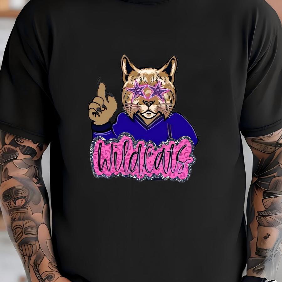 Preppy Team Mascot Sweatshirts Hoodies T-shirt