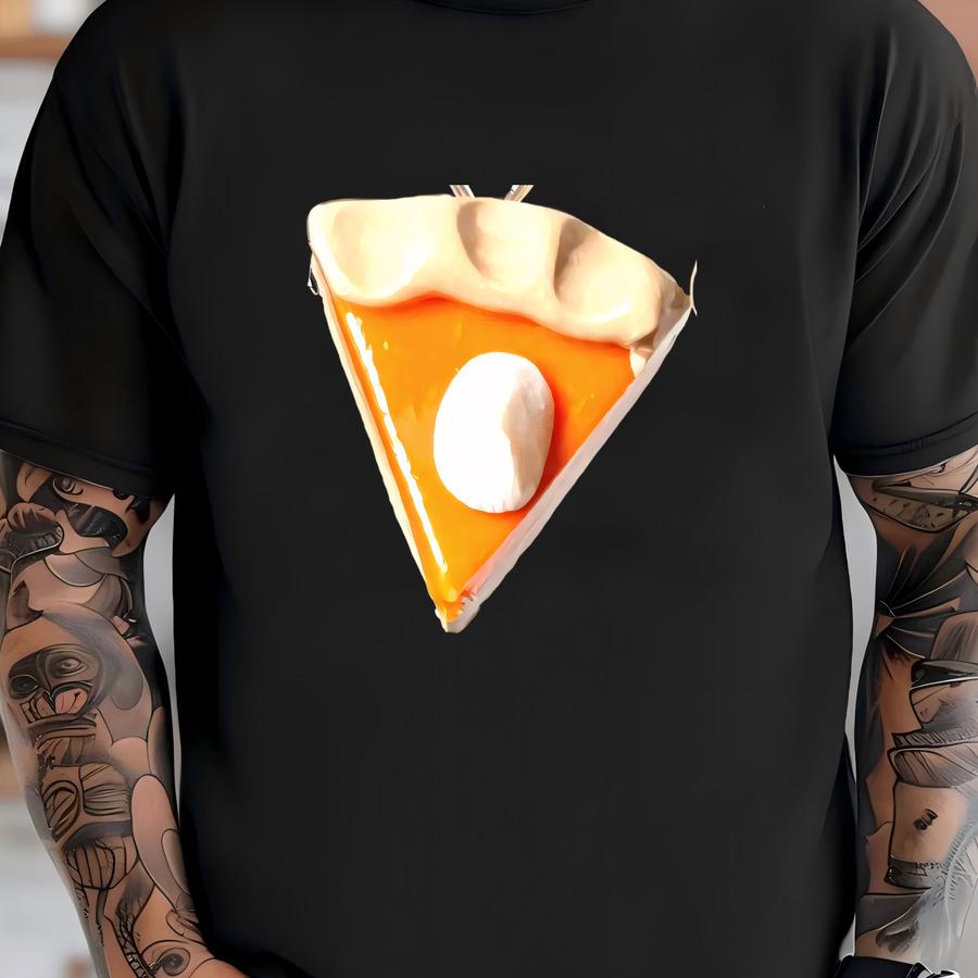 Pumpkin Pie Earrings Funny Thanksgiving Earrings Fall Earrings Pumpkin Spice With Whipped Cream Crust, Thanksgiving Dinner Hostess Gift T-shirt