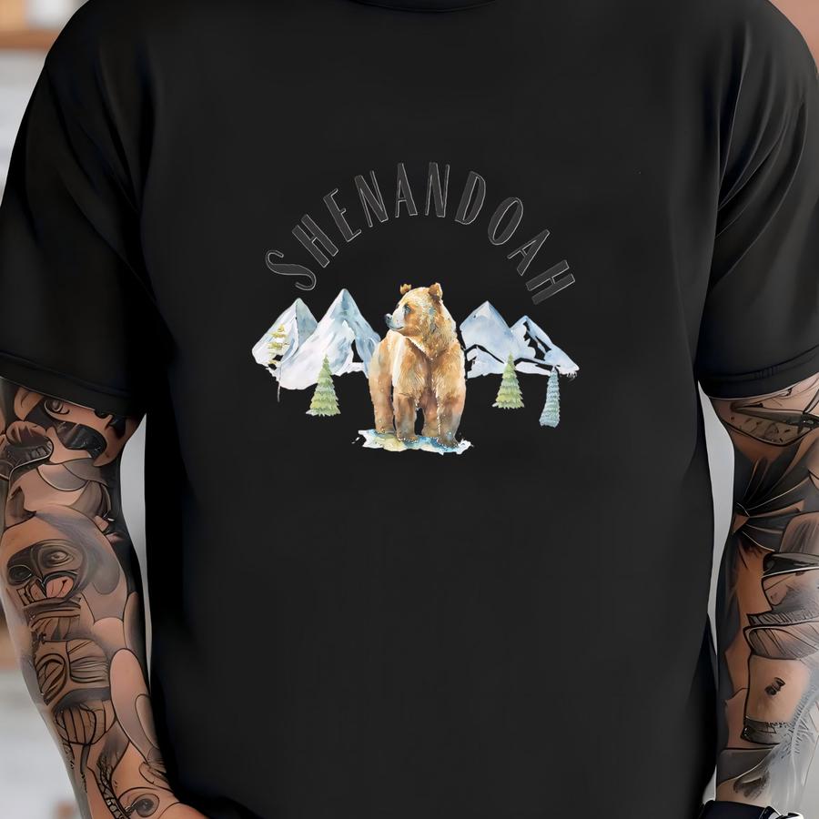 Shenandoah Sweatshirt, Hiking Pullover, National Park Sweater, Women Men Vacation Jumper, Travel Souvenir, Camping Gift, Hiker Gift, Rv Tee T-shirt