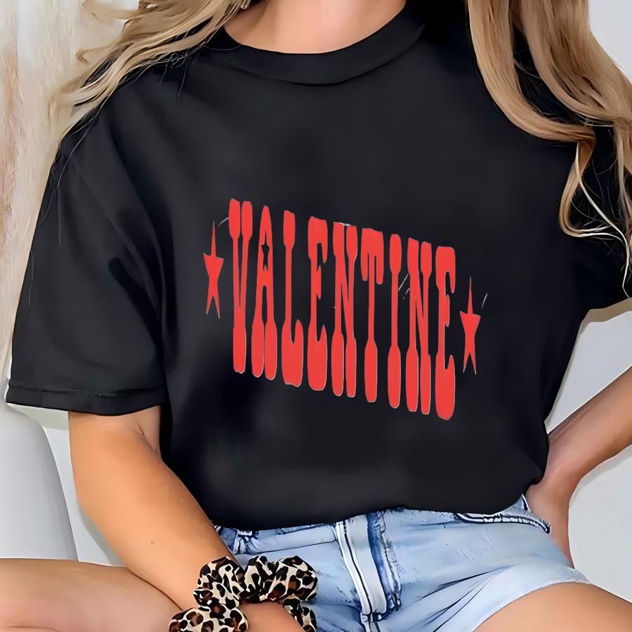 Women's Valentine Hoodie, Retro Valentine's Day Shirt T-shirt