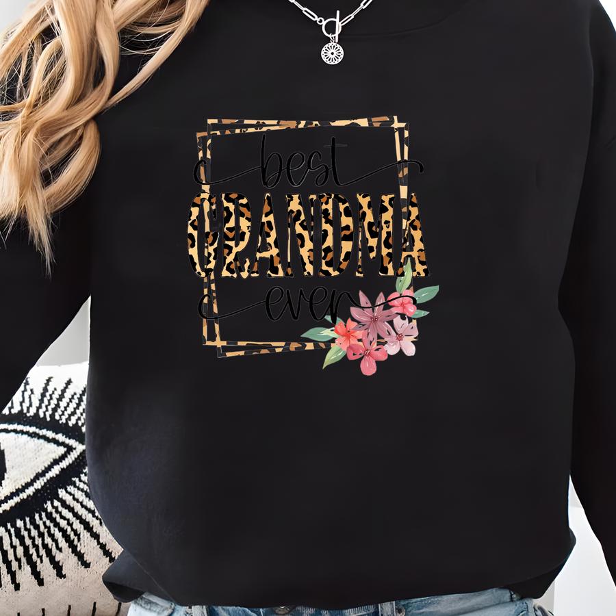 Best Grandma Ever Shirt, Mothers Day Gift Tee, Best Nana Ever Shirt, Best Mini Shirt, Mothers Day Gift Tee, Gift For Grandma, Gift For Mama Sweatshirt