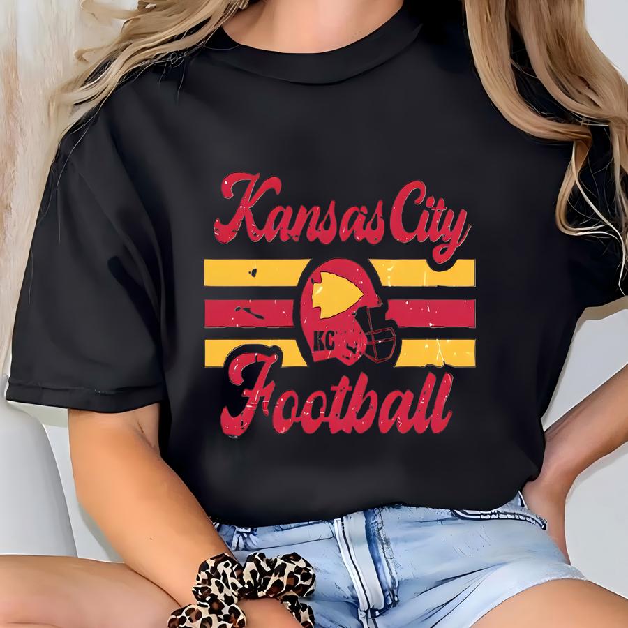 Toddler Kansas City Football Shirt 2t-5t Kansas City Tee T-shirt