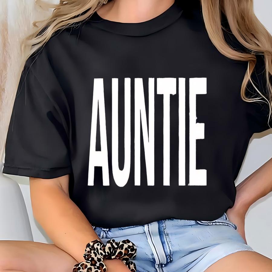 Aunt Sweatshirt, Auntie Sweatshirt, Tie Dye Aunt Shirt, Tie Dye Sweatshirt, Cool Aunt Shirt, Mothers Day Gift, Gift For Aunt T-shirt