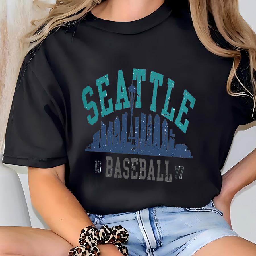 Seattle Baseball Shirt Seattle Tee Game Day Apparel Unisex Tee T-shirt