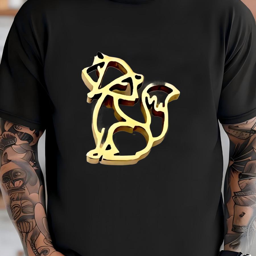 Fox Earrings, Adorable Fox Earrings, Fox Gift, Fox Mascot, Red Fox T-shirt