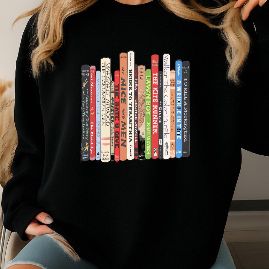 Read Banned Books, Fight Censorship, Down With Book Bans, Support Authors Sweatshirt