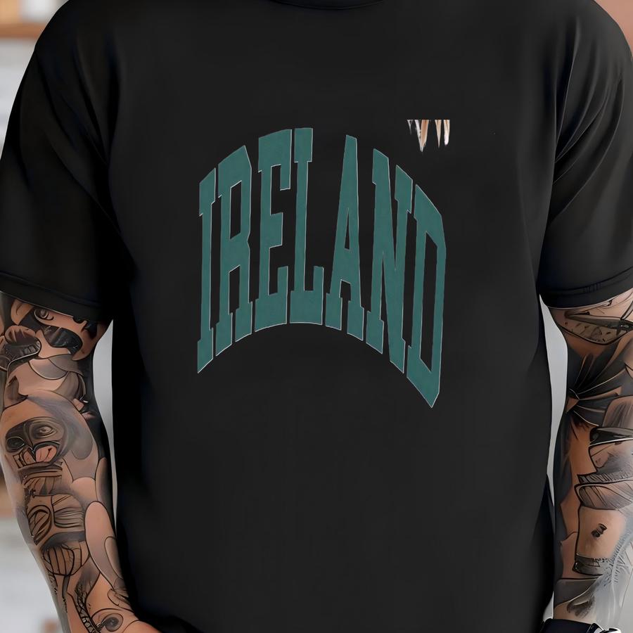 Ireland ® Tshirt St Patricks Day Shirt Oversized Tee Ireland Tshirt Crewneck Irish Unisex St Pattys Day Tee T-shirt