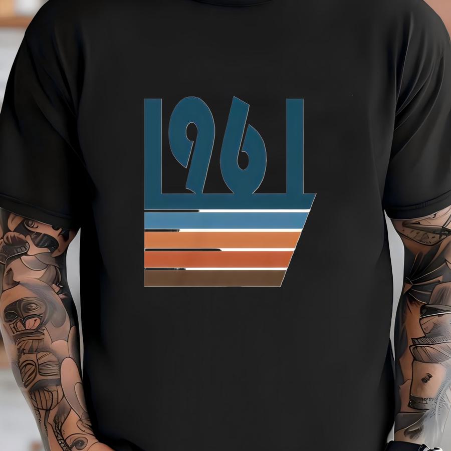 1961 Unisex Hoodie, Womens 1961 Sweatshirt, Mens 1961 Hoodie, 1961 Gift, Birthday Sweatshirt T-shirt