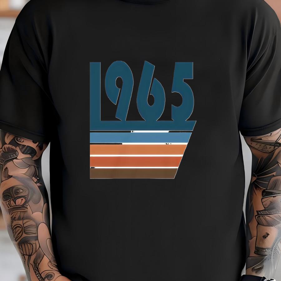 1965 Unisex Hoodie, Womens 1965 Sweatshirt, Mens 1965 Hoodie, 1965 Gift, Birthday Sweatshirt T-shirt