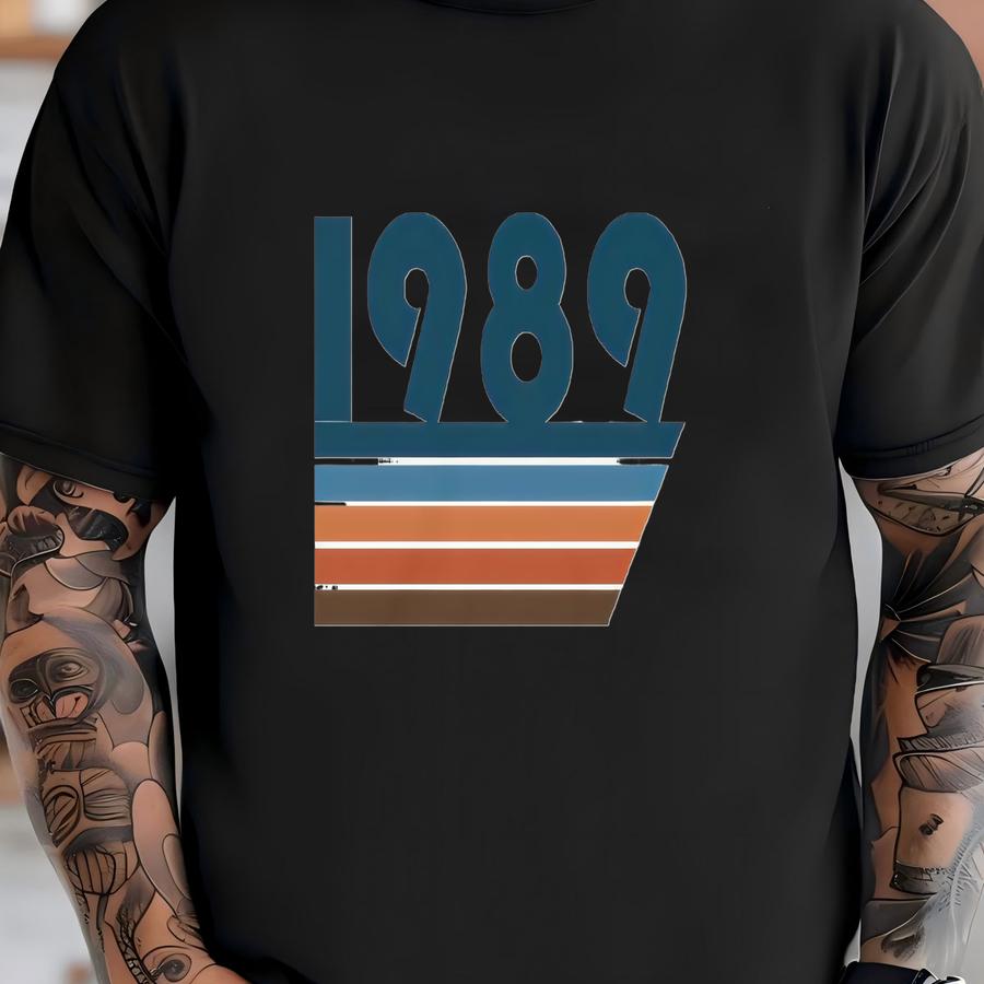 1989 Unisex Hoodie, Womens 1989 Sweatshirt, Mens 1989 Hoodie, 1989 Gift, Birthday Sweatshirt T-shirt