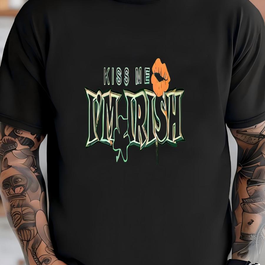 Irish One Piece Kiss Me I'm Irish Infant Bodysuit Saint Patrick's St. Patrick Birthday Gift For Her Gift For Him Made To Order With Love T-shirt