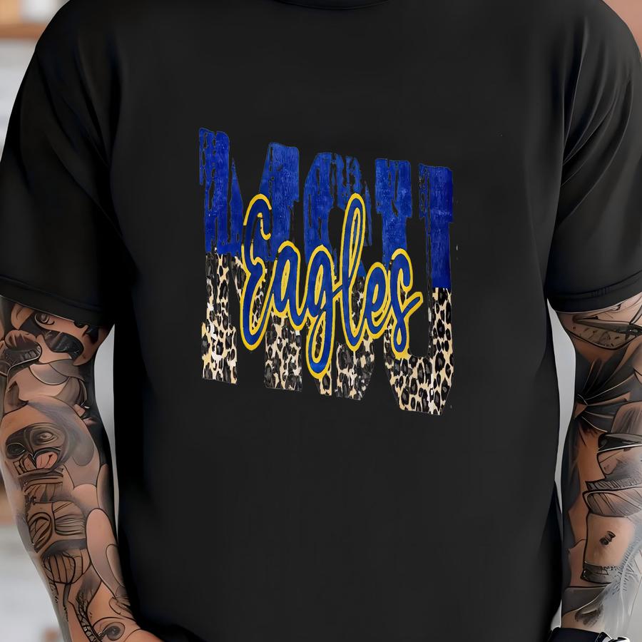 Msu Eagles Sublimation Tee, Morehead State, Women's Gift, Girl Gift, College Shirt, Morehead, Birthday Gift, University T-shirt