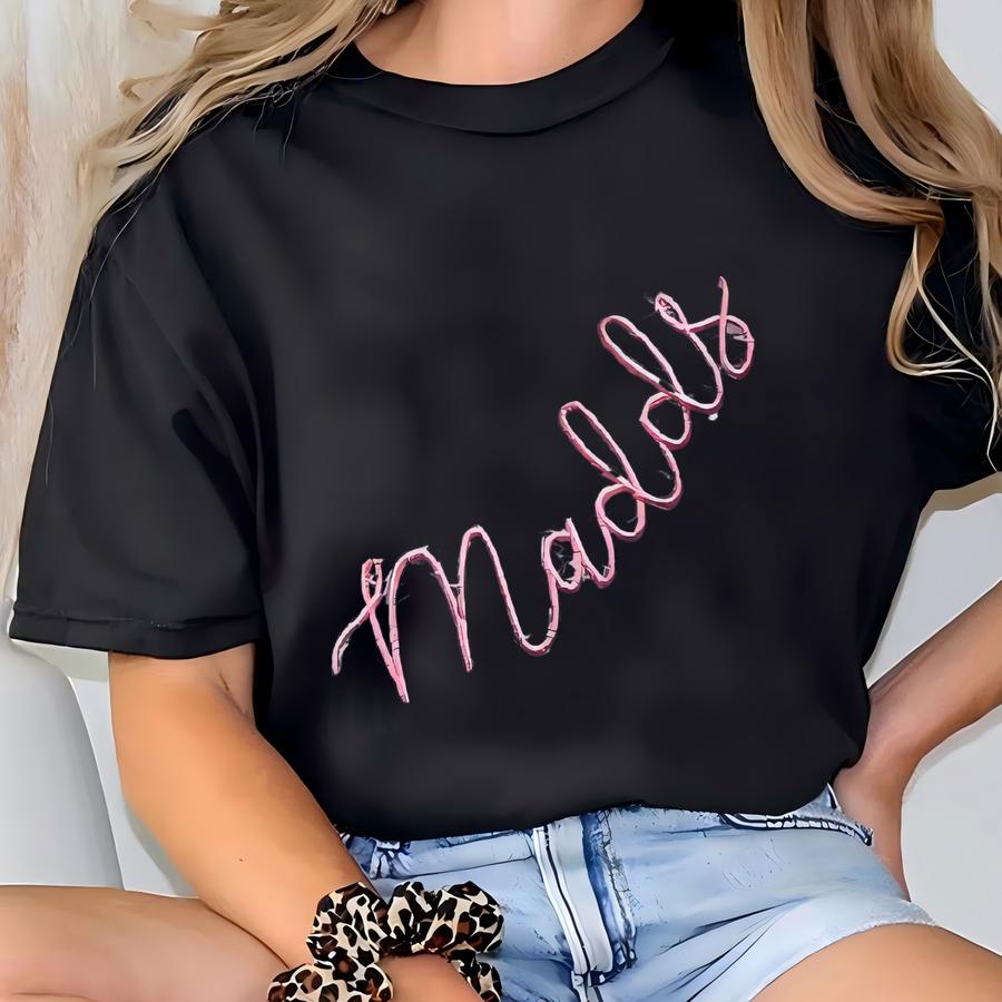 Neck Sweatshirt, Personalized Crew Neck Pullover, Dance Team Sweatshirt, Collar Monogram Sweatshirt, Matching Sweatshirt T-shirt