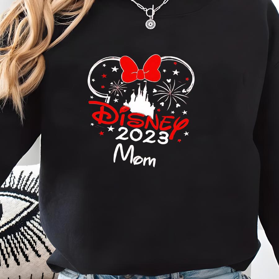 2023 Shirt, Custom World Vacation T-shirts For Family, Magic Kingdom Shirt,  Mouse Matching Shirt For Land Sweatshirt