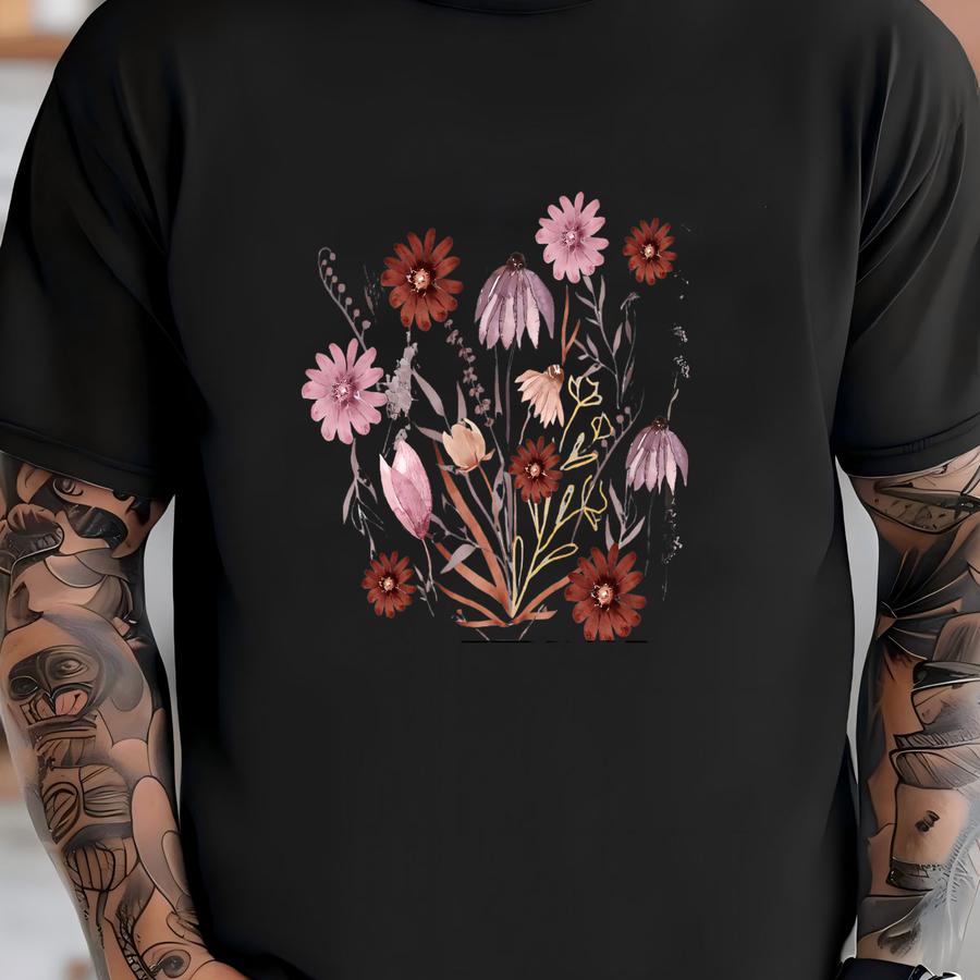 Shirt Nature Hoodie Garden Shirt Vintage Aesthetic Shirt Boho Cute Apparel Plus Size Available T-shirt