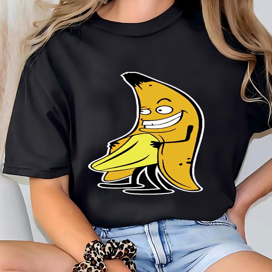Evil Naughty Banana, Funny Banana Shirt, Adult Humor Shirt, Hoodie, Funny Food Lover Shirt, Sarcastic Shirt T-shirt