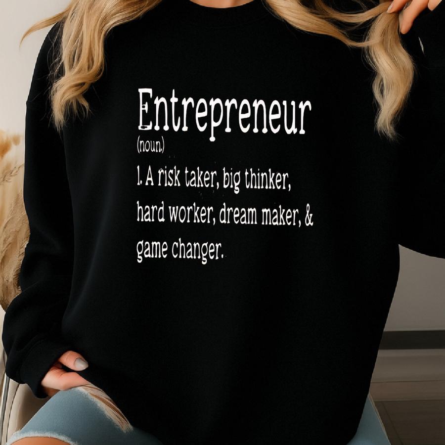 Entrepreneur Shirt, Motivational Ceo Shirt, Positivity Boss Shirt, Small Business Shirt, Solopreneur Shirt, Leadership Lady Shirt Sweatshirt