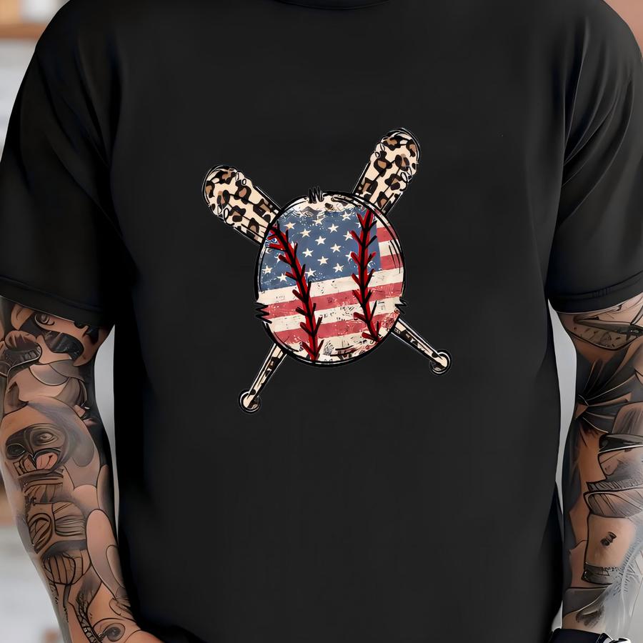 Fourth Of July Baseball Tank T-shirt