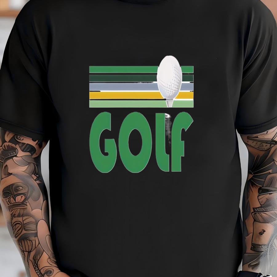 Golf Sweatshirt - Unisex Retro Golf Crewneck Sweatshirt T-shirt