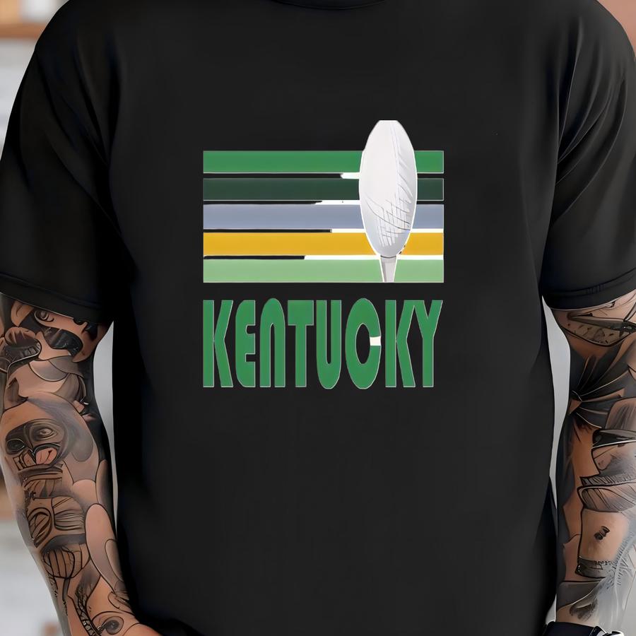 Golf Kentucky Sweatshirt - Unisex Retro Golf Kentucky Crewneck Sweatshirt T-shirt