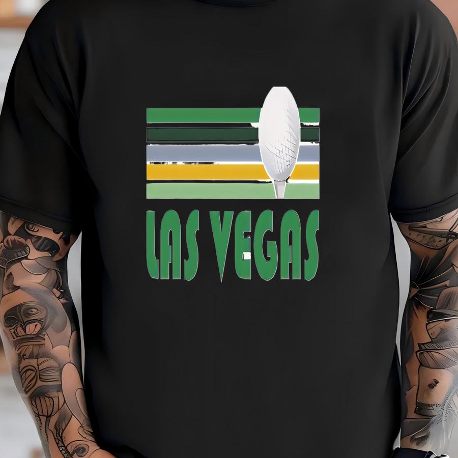 Golf Las Vegas, Nevada Sweatshirt - Unisex Retro Golf Crewneck Las Vegas Sweatshirt T-shirt