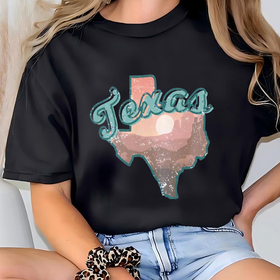 Texas Graphic Tee, Tx Graphic Tee Shirt, Texas Tshirt, Shirt For Her, Gift For Her, Home State Shirt, Gift For Texan, Texas Pride Gift T-shirt